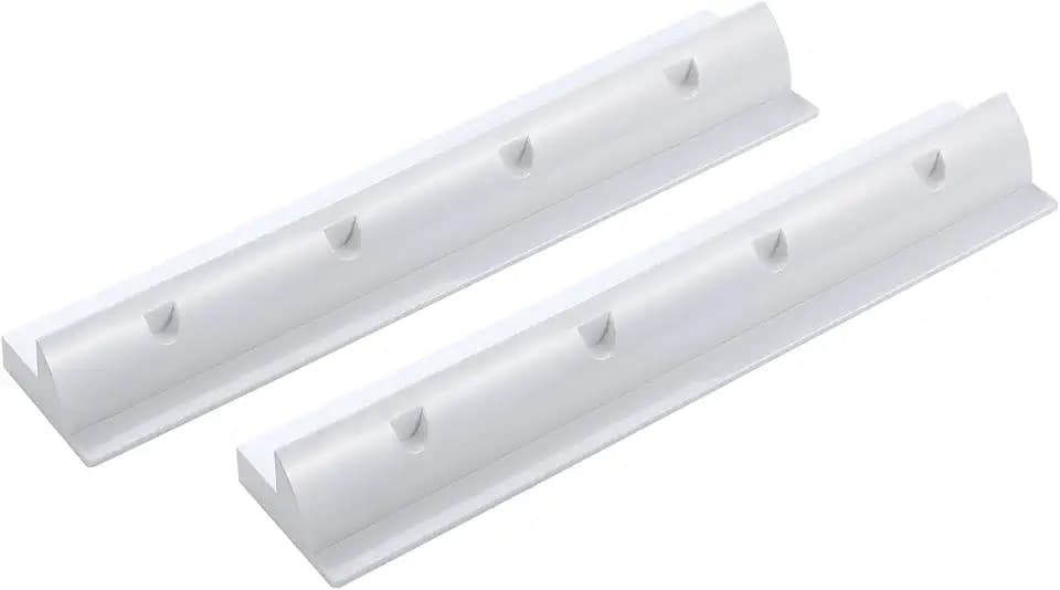 enjoy solar ABS Solarmodul 550mm Haltespoiler Halterung in Weiß, ideal für Wohnmobile Caraven Boot