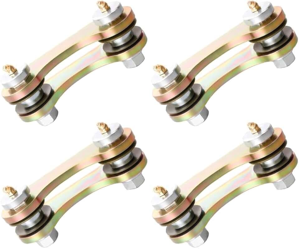 4Pcs 90965-U9033-71 Steer Axle Kit Tie Rod Fit Toyota Forklift Models 8FGCU20 8FGCU25 8FGCU30 8FGCU32 8FGU15 8FGU18 8FGU20 8FGU25 8FGU30 8FGU32 8FGCU20 8FGCU25 Tie Rod Kit OE# 90965U903371 (4 PCS)