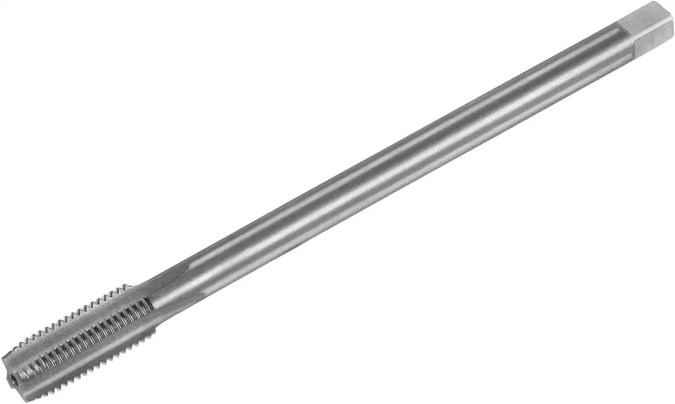 QUARKZMAN Metrisches Gewindebohrer M12 x 1.5 H2 200mm Extra langer gerader Flöten-Gewindeschneidwerkzeug zum Gewindeschneiden und Reparieren