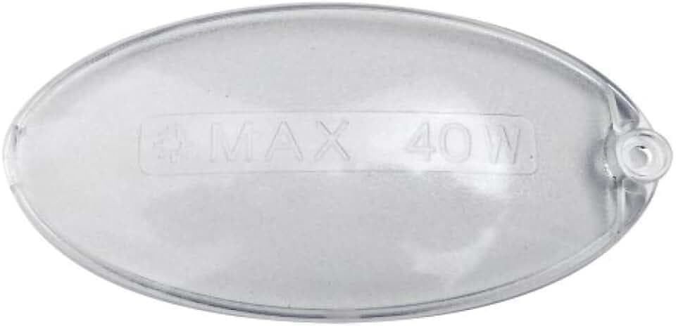 Beleuchtung für Faber Abzugshaube, oval, Diffuser, 100 x 55 mm, kein Originalteil