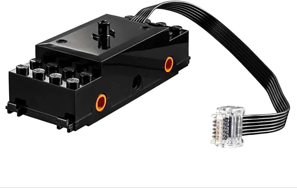 LEGO 88011 Powered Up Zugmotor mit 2 Achsen und 4 Rädern – Motorisieren Sie Ihre LEGO Züge und Fahrzeuge für dynamische Fahrten und kreative Bauprojekte