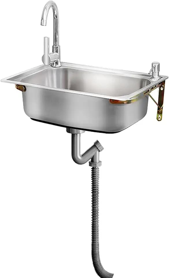 Stainless Steel Sink Wall Mount Commercial Hand Washing Station