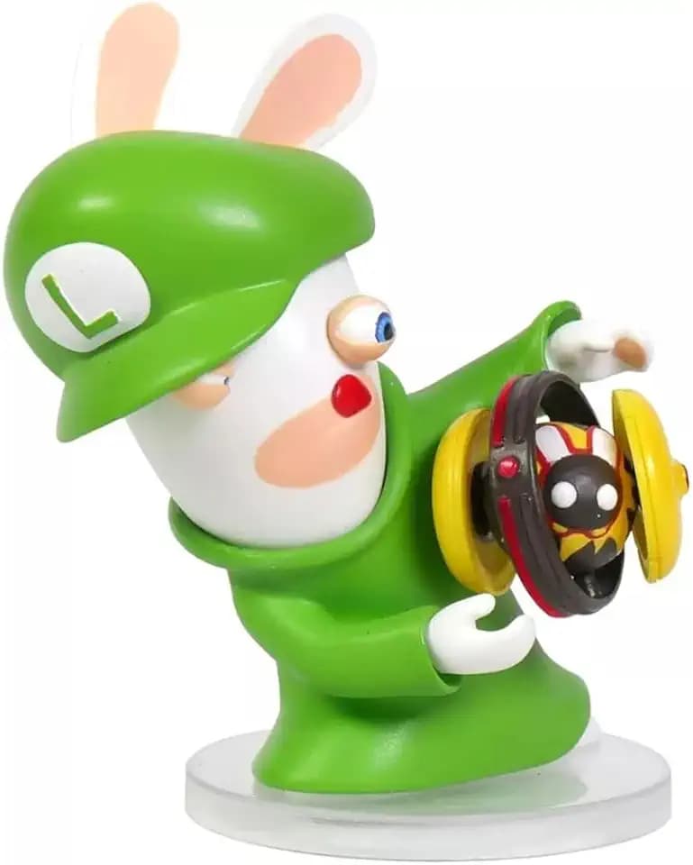 Mario & Rabbids Kingdom Battle - Figur Rabbid Luigi (8 cm)