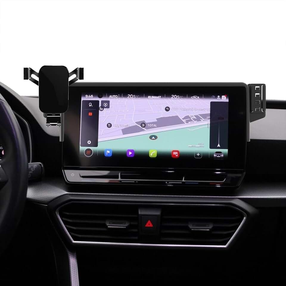 Handyhalterung kompatibel mit Seat Cupra Leon 2023-2025/Cupra Formentor 2021-2025 for 12" handyhalter zubehör (for Cupra Leon 12"/Formentor 12")