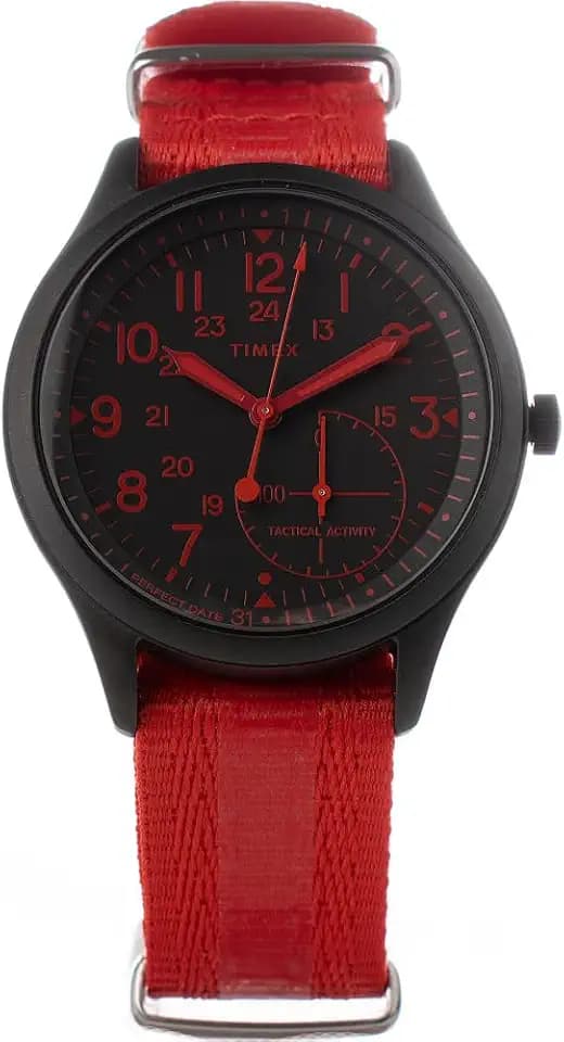 Timex HerrenArmbanduhr Analog Quarz Leder TW2R37900