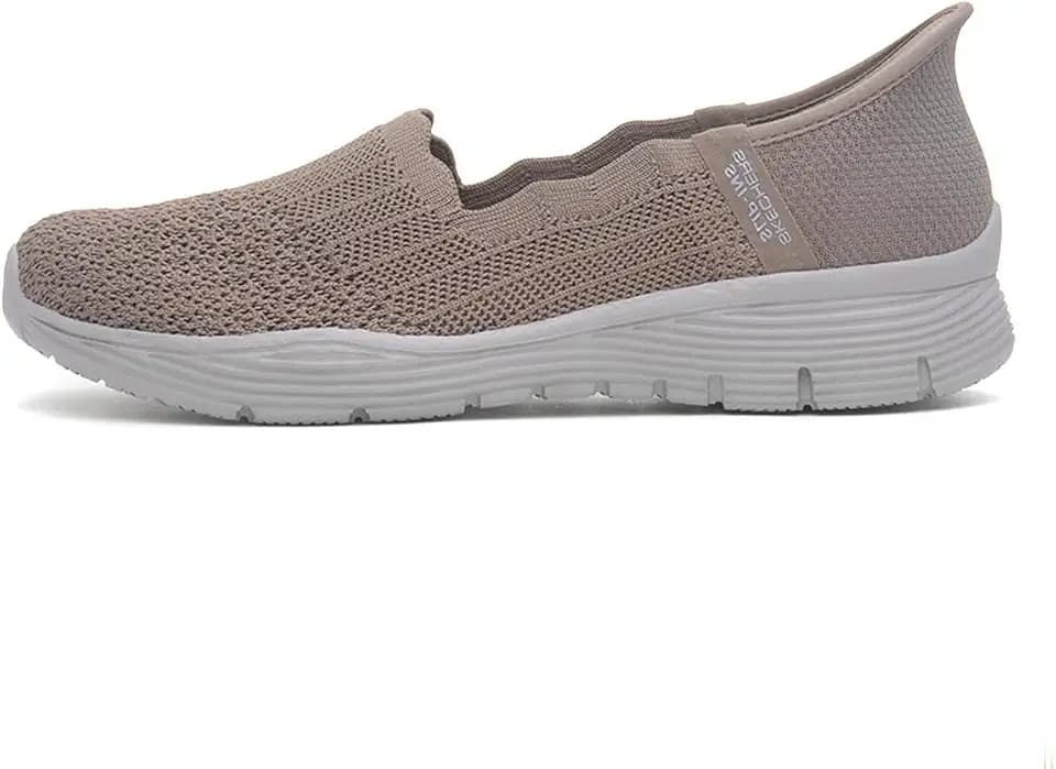 Skechers Damen Seager Believe It Slip-InTurnschuhe