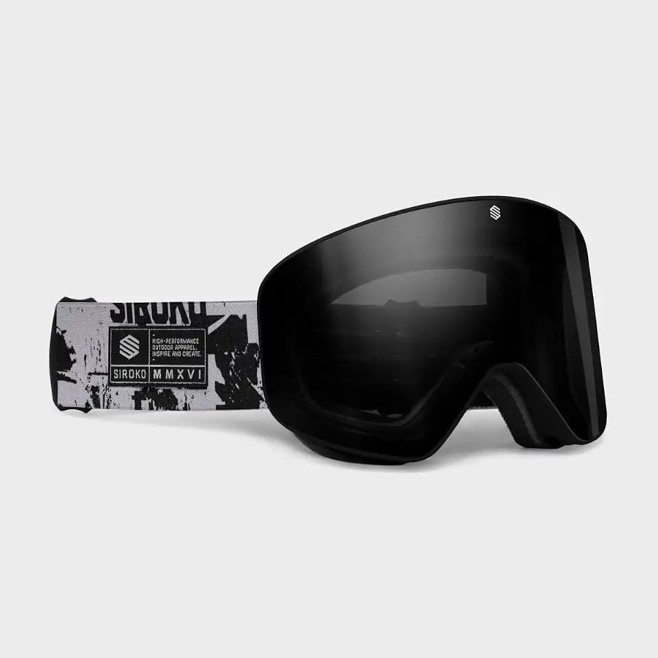 Siroko GX Ski- & Snowboardbrille Herren und Damen mit UV400 Antifog und Kratzfeste Beschichtung Wintersport