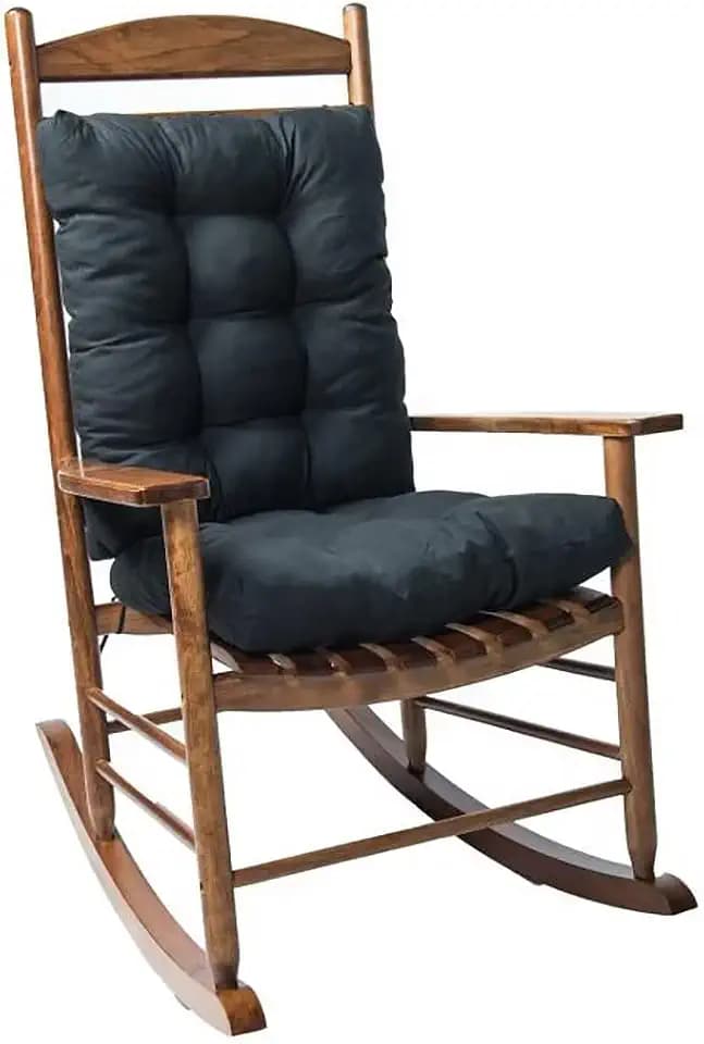 Pack of 1 Indoor Outdoor Rocking Chair Cushions for Patio Garden