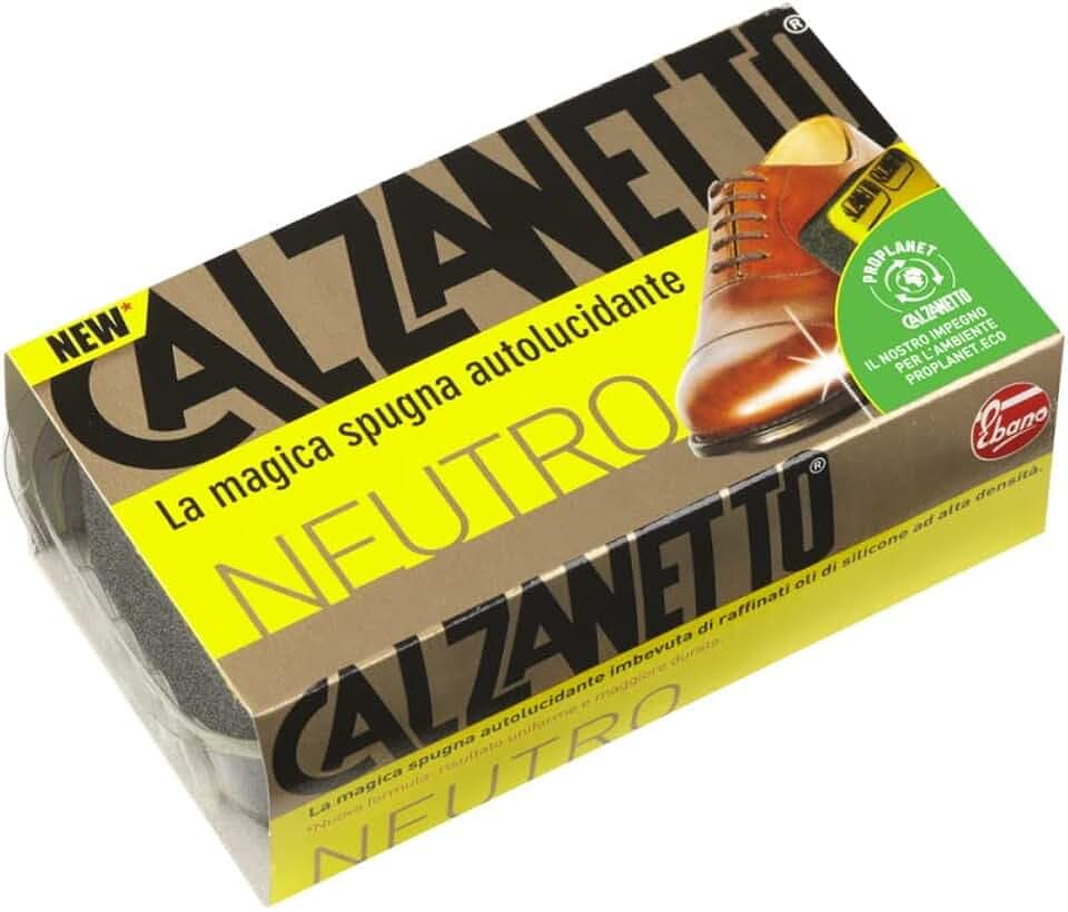 Calzanetto SK12, Schuhpflegeprodukt Beige Beige (Neutro 000) 4.5x4.5x12.7 cm