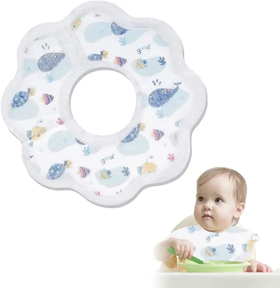 Einweg Lätzchen, Baby Lätzchen, Einweg Reiselätzchen, für Babys und Kleinkinder, Fütterung, Reisen, Outdoor-Einsatz, 10pcs
