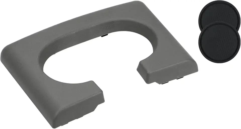 Center Console Cup Holder Replacement Pad Gray Compatible with Ford F150 2004-2014 Center Console Cup Holder Pad