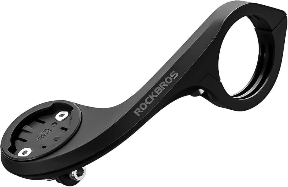 ROCKBROS Out Front Bike Mount Compatible with Garmin iGPSPORT 1.26"-1.38"