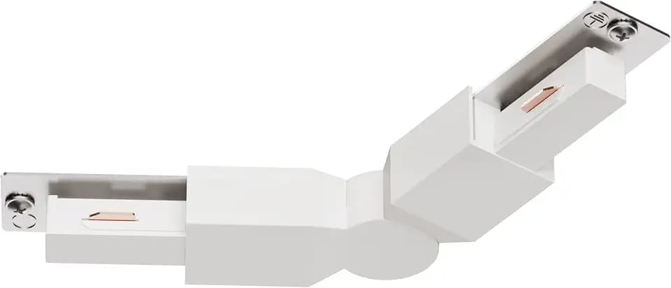 EGLO Zubehör für Schienensystem Easy Track, Eckverbinder 75-180° Winkel