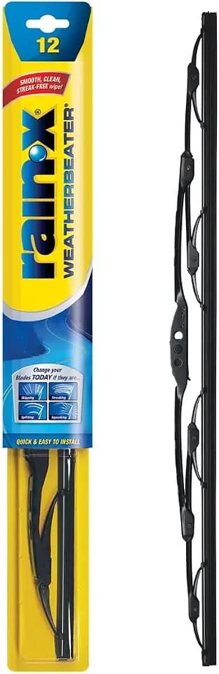 Rain-X RX30212 WeatherBeater Wiper Blades, 12" Windshield Wipers (Pack Of 1), Automotive Replacement Windshield Wiper Blades That Meet Or Exceed OEM Quality And Durability Standards