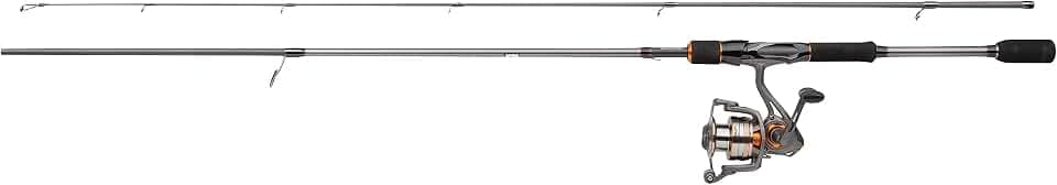 Mitchell Traxx MX2 Lure Spinning Combos, Fishing Rod and Reel Combo Set, Lure Anglers of Predator Fishing freswather Fish, Pike Perch Zander, Lightweight and Strong, Unisex, Grey.