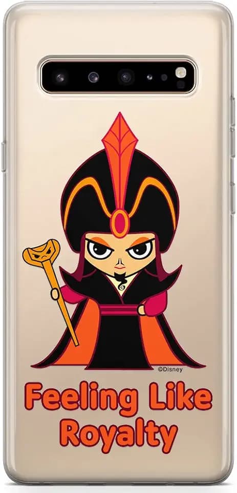 ERT GROUP Handyhülle für Samsung S10 5G Original und offiziell Lizenziertes Disney Muster Jafar 001 optimal an die Form des Handy angepasst, teilweise transparent