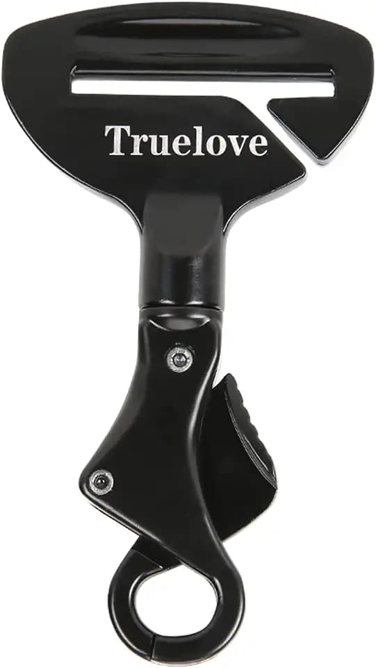 Truelove Vehicle Seat Belt Safety Buckle Lock, Dog Seat Belt Clip Universal Dog Car Restraint - Dog Seatbelt Lock - Portable Vehicle Seatbelt Harness for Pet Car Travel