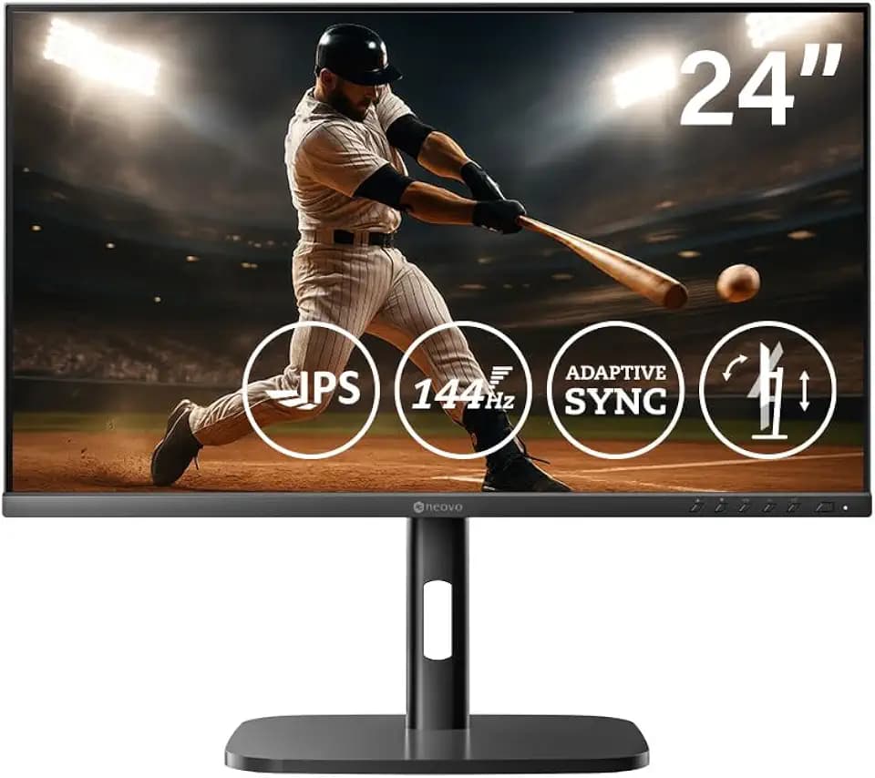 AG Neovo MH2404 24 Inch Height Adjustable Monitor