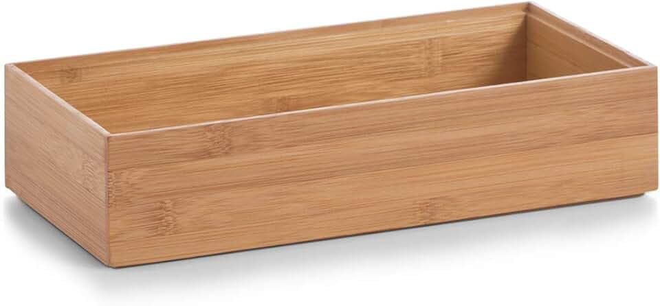 Zeller 13333 Ordnungsbox, Bamboo, ca. 30 x 15 x 7 cm