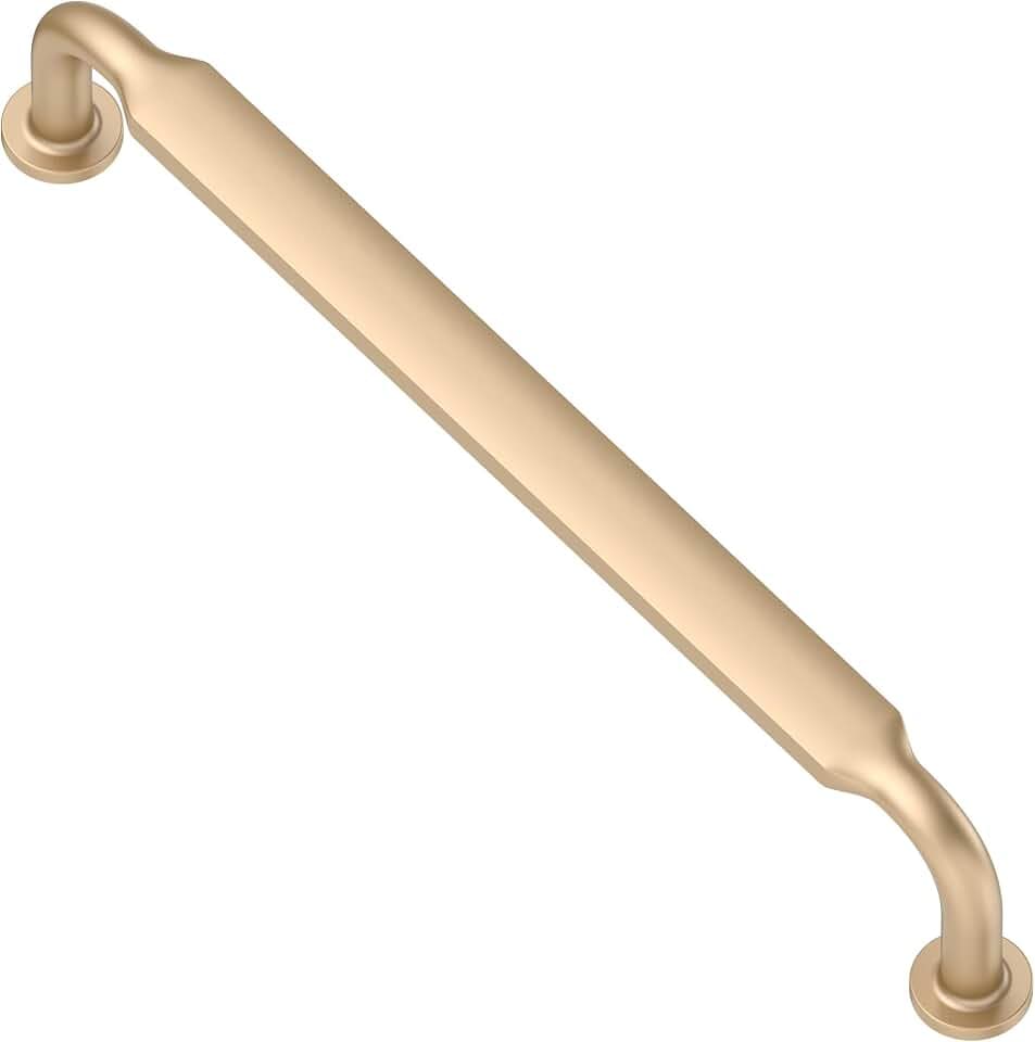 Alzassbg 6-1/4" Champagne Copper Cabinet Pulls 10 Pack, AL3503SCG