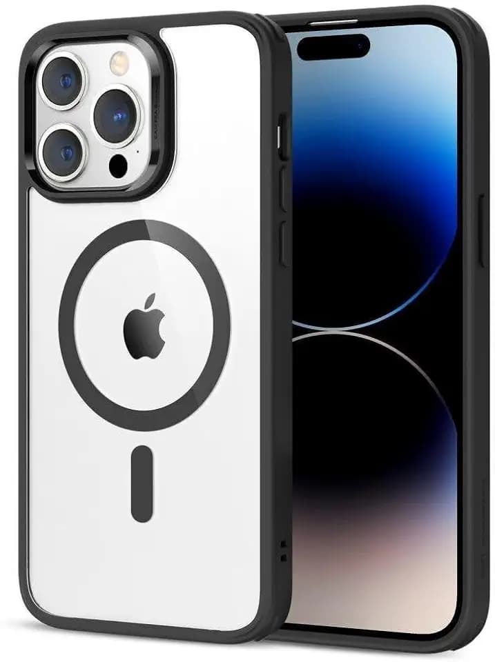 ESR Classic Hybrid for iPhone 14 Pro Max Case, Clear Black