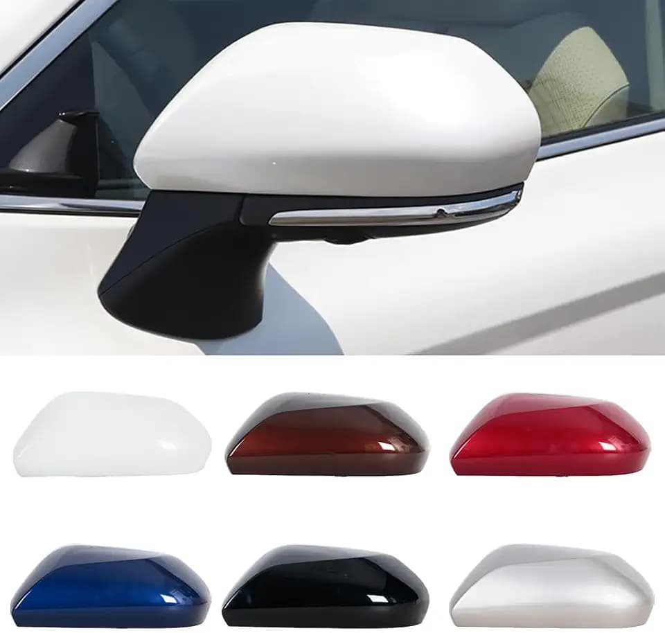 For Toyota Camry V70 8th 2018-2021 Rearview Mirror Cover Lid Car Wing Door Side Cap Shell Right Silver