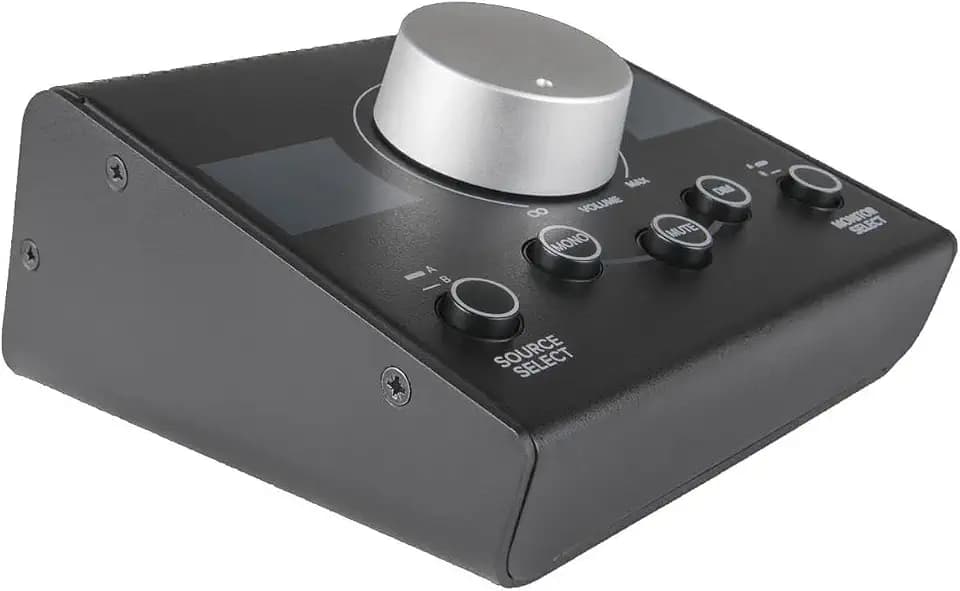 Mackie Big Knob Passive Monitor Controller (2x2), Source + Level Switch
