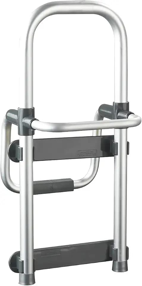 WENKO Einstiegshilfe Mod. Secura für Badewanne leicht montierbar max. Belastbarkeit 150 kg robustes Aluminium und Kunststoff Farbe Silber