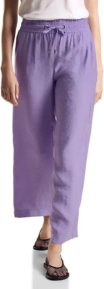 Street One Cupro Wide Leg Hose