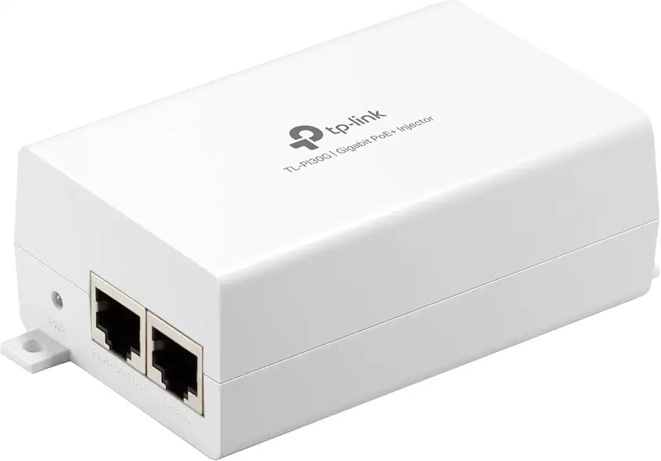TP-Link TL-PI30G, Gigabit PoE+ Injector, Non-PoE to PoE Adapter