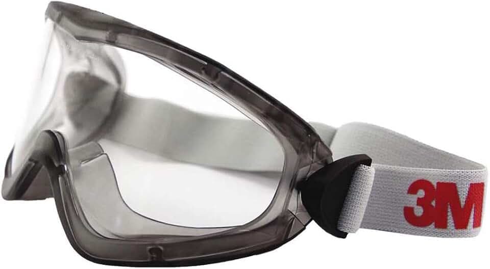 3M Vollsicht-Schutzbrille Serie 2890, Indirekte Belüftung, Grau