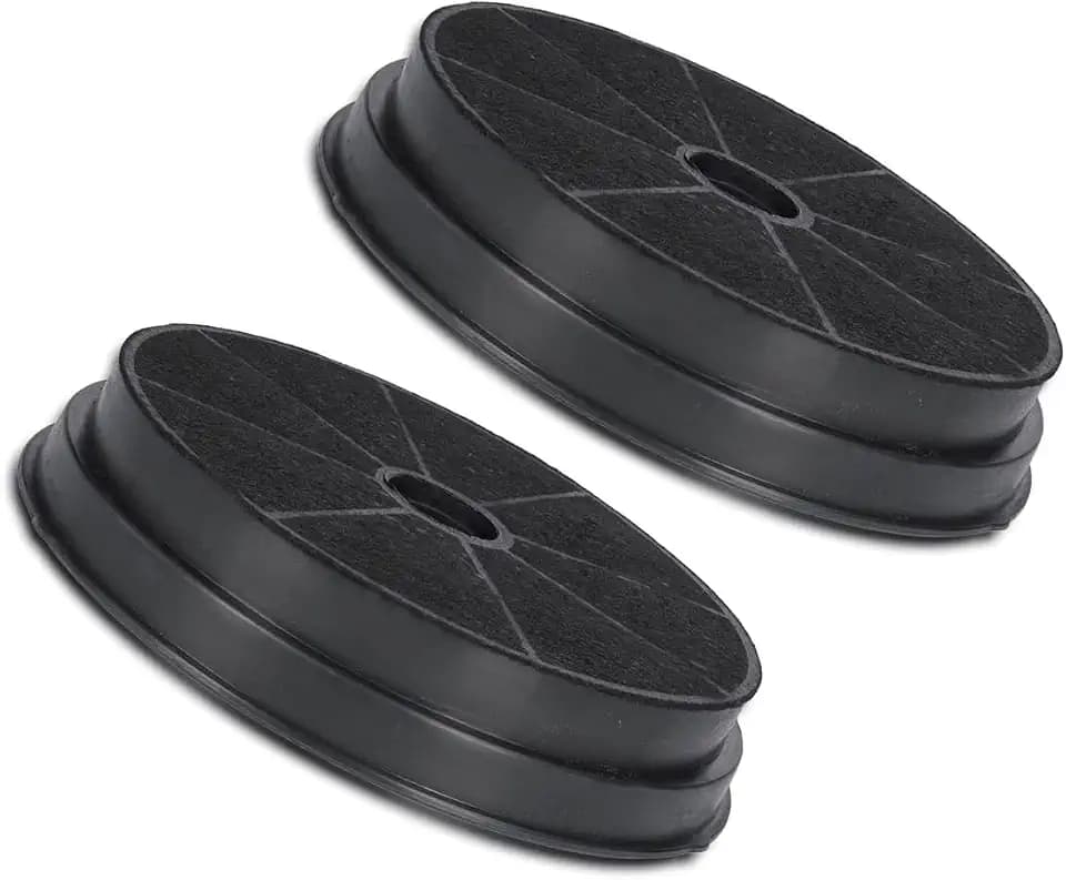 2x Aktivkohlefilter passend für Whirlpool 484000008647 Electrolux Zanker 9029793784 4210018900002 50268165003 Refsta K25 Candy 49016875 Tecnowind Typ H Beko 9188457009 Dunstabzugshaube