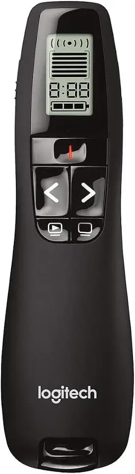 Logitech Wireless Presenter R800 PowerPoint Clicker with Green Laser