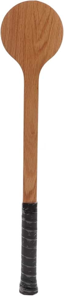 Fockety Tennis Pointer, Professioneller Holzlöffel Tennis Sweet Pointer Trainingshilfe, Holz-Tennislöffel Zum Aufkleben von Übungs-Tennisschlägern mit Aufbewahrungstasche für Anfänger, Tennisspieler