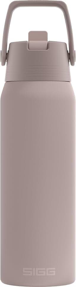 SIGG - Isolierte Trinkflasche - Thermosflasche Shield Therm FLIP - kohlensäurehaltige Getränke - Auslaufsicher - Spülmaschinenfest - BPA-frei - 90% recycelter Edelstahl - 750ML / 1L