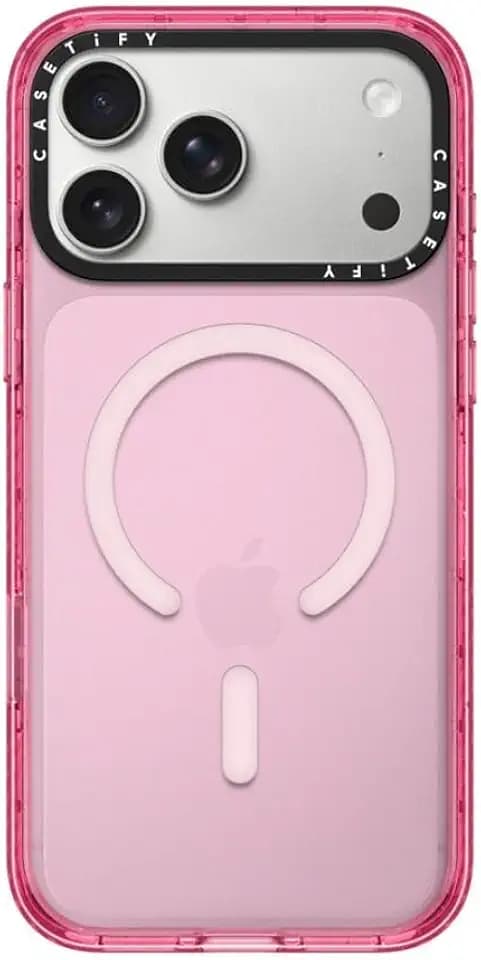 CASETiFY for iPhone 17 Pro Max Case, PC/TPU Drop Proof Case Pink