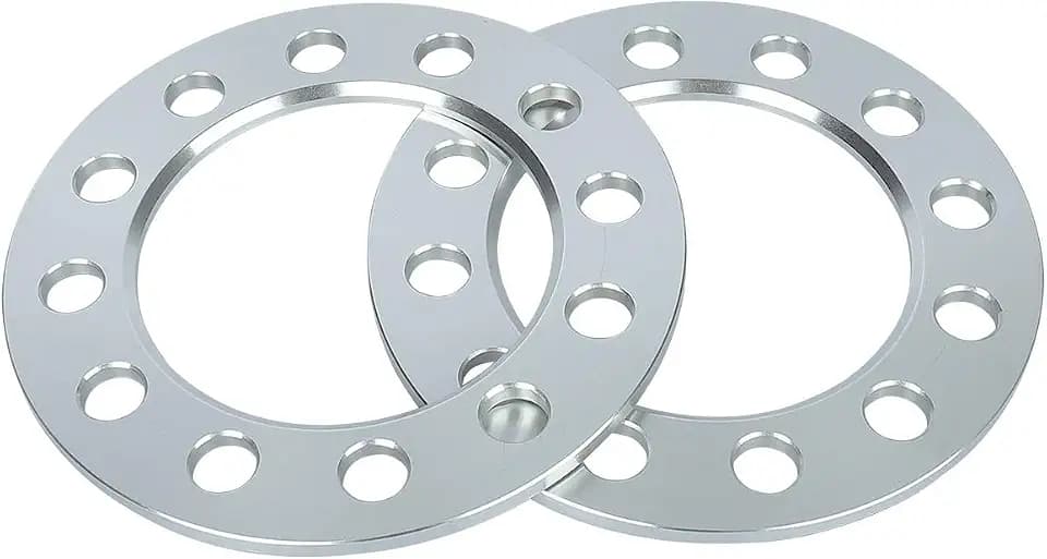 IRONTEK 6x139.7mm Wheel Spacers (1/4" (6.35mm) Thickness, 108mm Hub Bore) for Chevrolet Silverado Avalanche Suburban Tahoe for GMC Sierra Savana Yukon K1500 C2500 for Cadillac Escalade