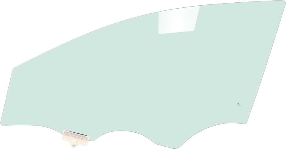 ALMULOO Door Window Glass Tempered Compatible with 15-19 Sonata Non Hybrid