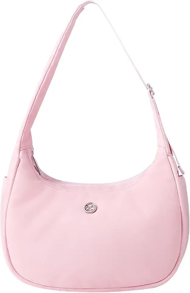 Babysun Mini Shoulder Bag Women Nylon Crescent Bag Underarm Shoulder Purse Women's Shoulder Handbags Small Tote Bag