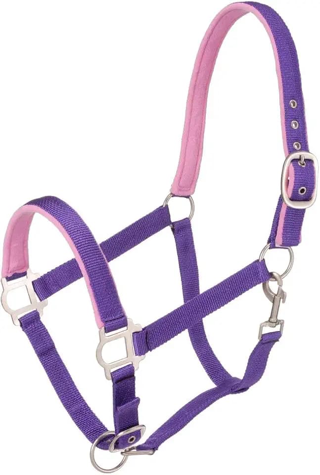Tough1 Padded Halter with Satin Hardware