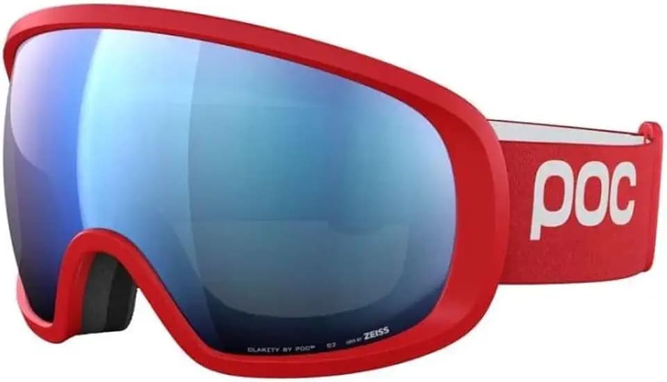 POC Fovea, Uranium Black/Partly Sunny Orange