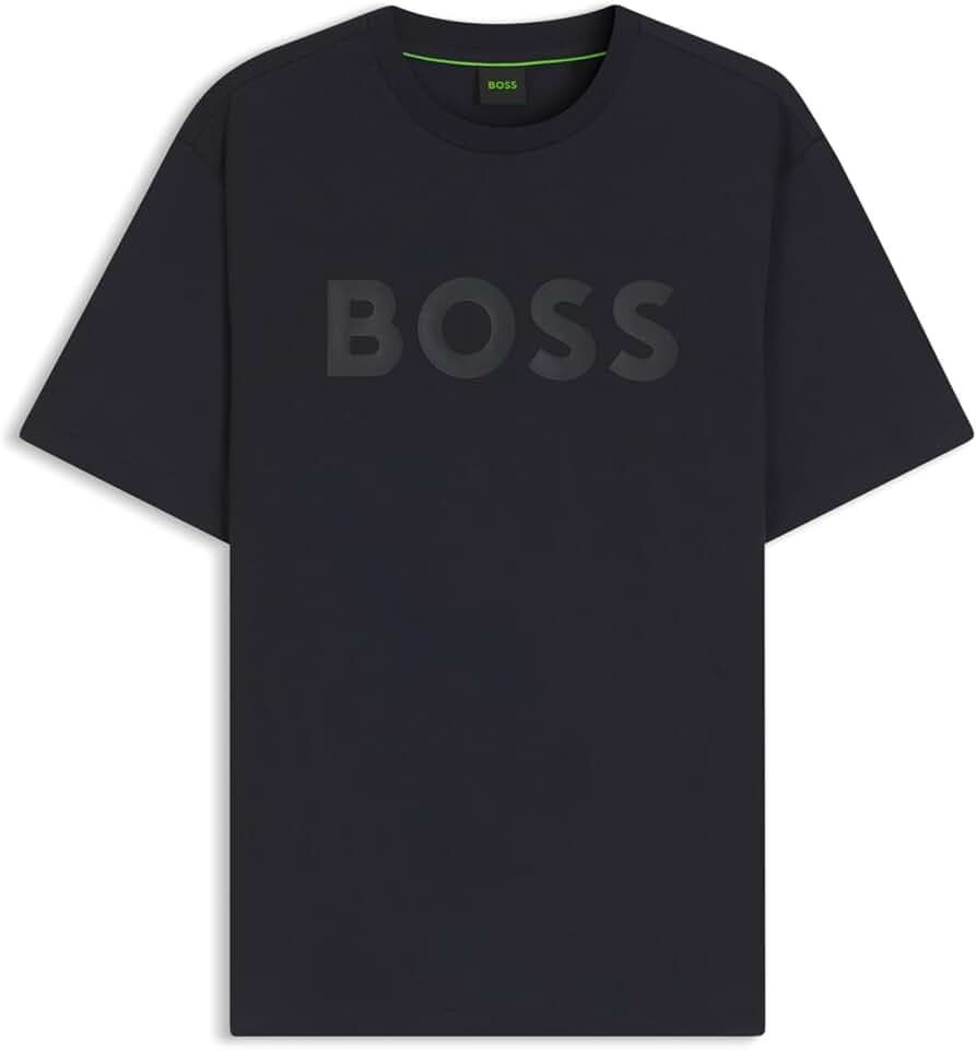 BOSS Herren Ts_Structure Logo 10274735 01 T_Shirt