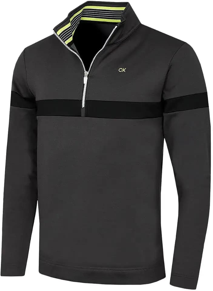Calvin Klein Herren 2026 Scale CK Insul-Lite 1/2 Zip Golfpullover
