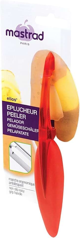 Küchenmesser Obst und Gemüse Elios – ohne Karte – Rot