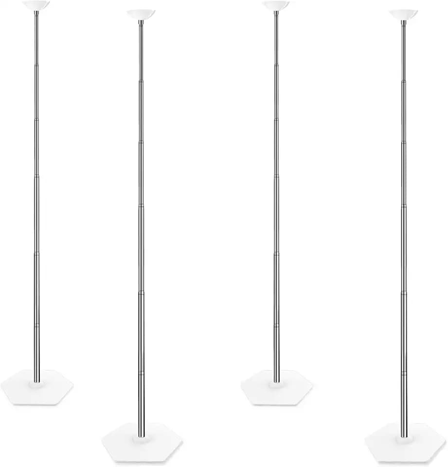 TekXYZ Telescoping Balloon Stand Set of 4, 1.5-7FT Adjustable Height