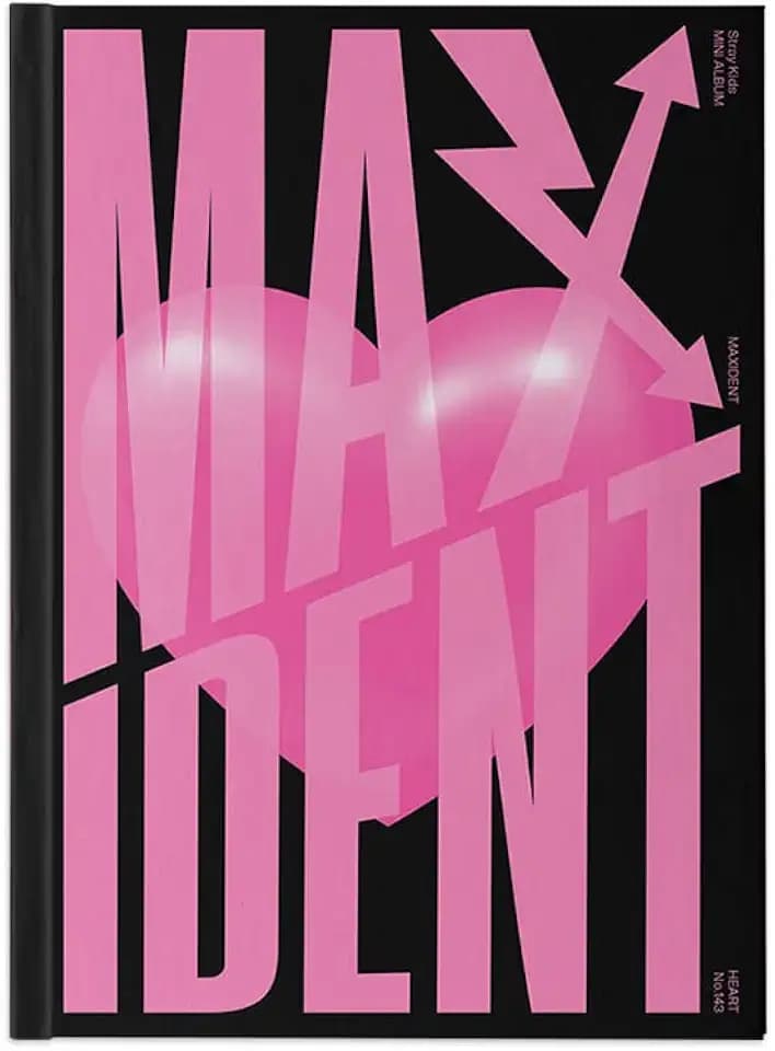dreamus Stray Kids [ MAXIDENT ] STANDARD EDITION album HEART ver Black