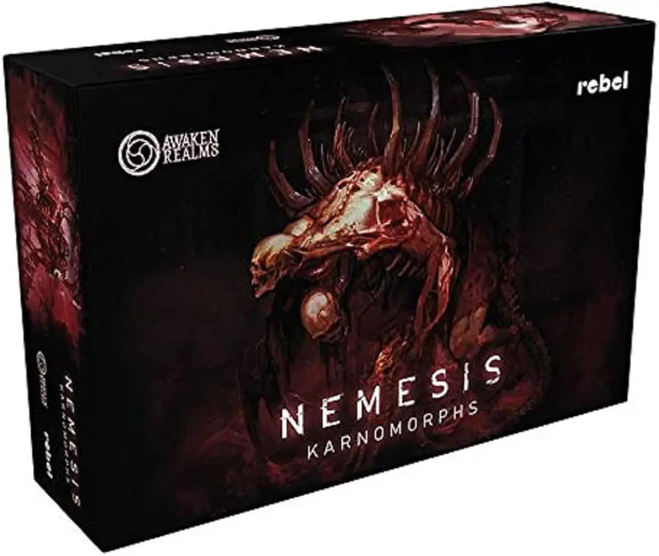 Awaken Realms, Nemesis – Karnomorphs, Erweiterung, Expertenspiel, Dungeon Crawler, 1-5 Spieler, Ab 14+ Jahren, 90+ Minuten, Deutsch