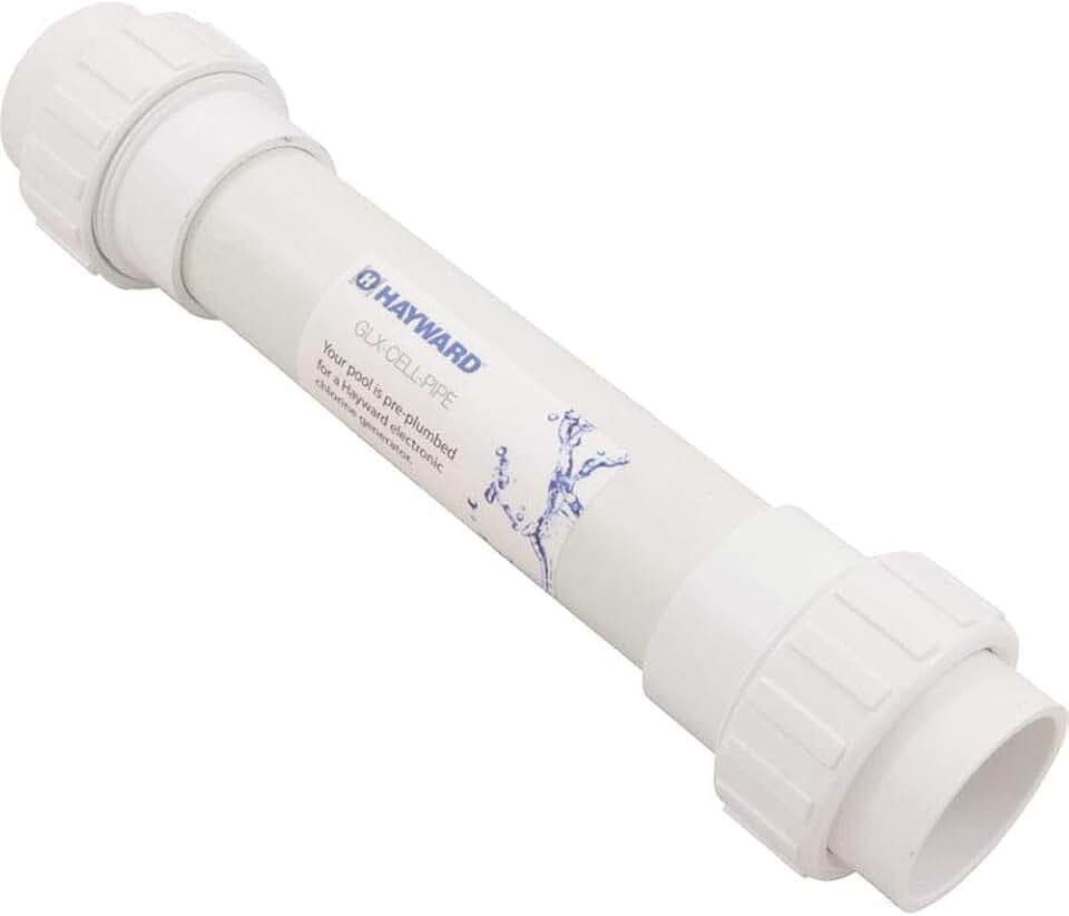 Hayward GLX-CELL-PIPE Turbo Cell Straight Pipe Placeholder Replacement for Hayward Goldline Aqua Trol Salt Chlorine Generators