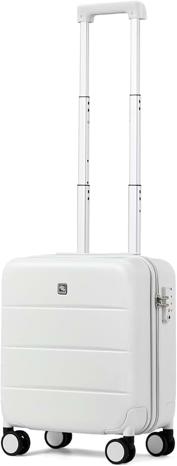 Hanke Underseat Carry On Luggage with Wheels, Hardside Small Suitcase