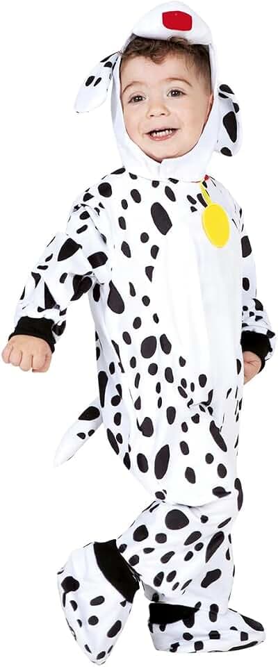 Rubies Dalmatiner für Kinder, Karneval, Partys